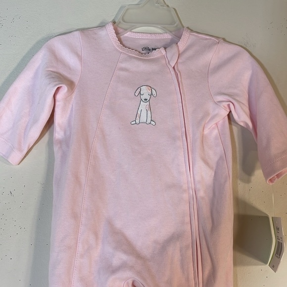 NWT. Little Me Infant Girl’s 3M Cotton Bodysuit. - Picture 4 of 9